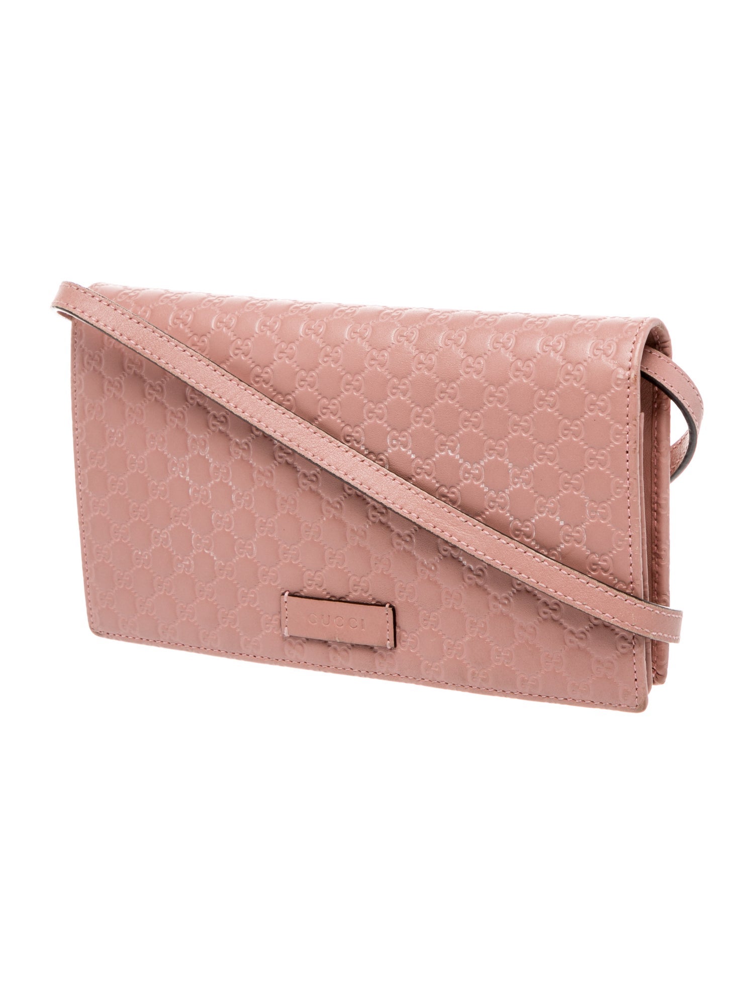 Gucci Microguccissima Microguccissima Wallet On Strap Small